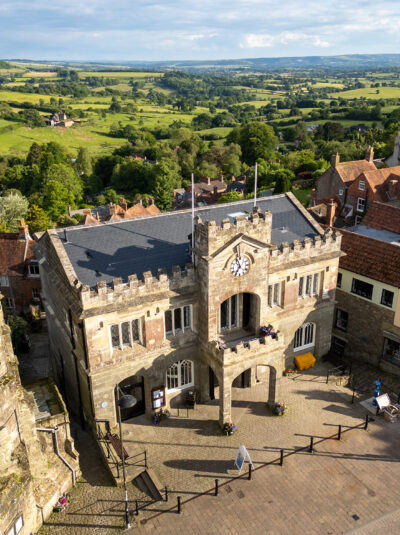 Schools and commercial shaftesbury town hall