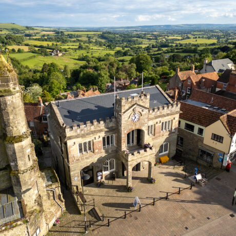 Shaftesbury Town Hall,
Schools & Commercial